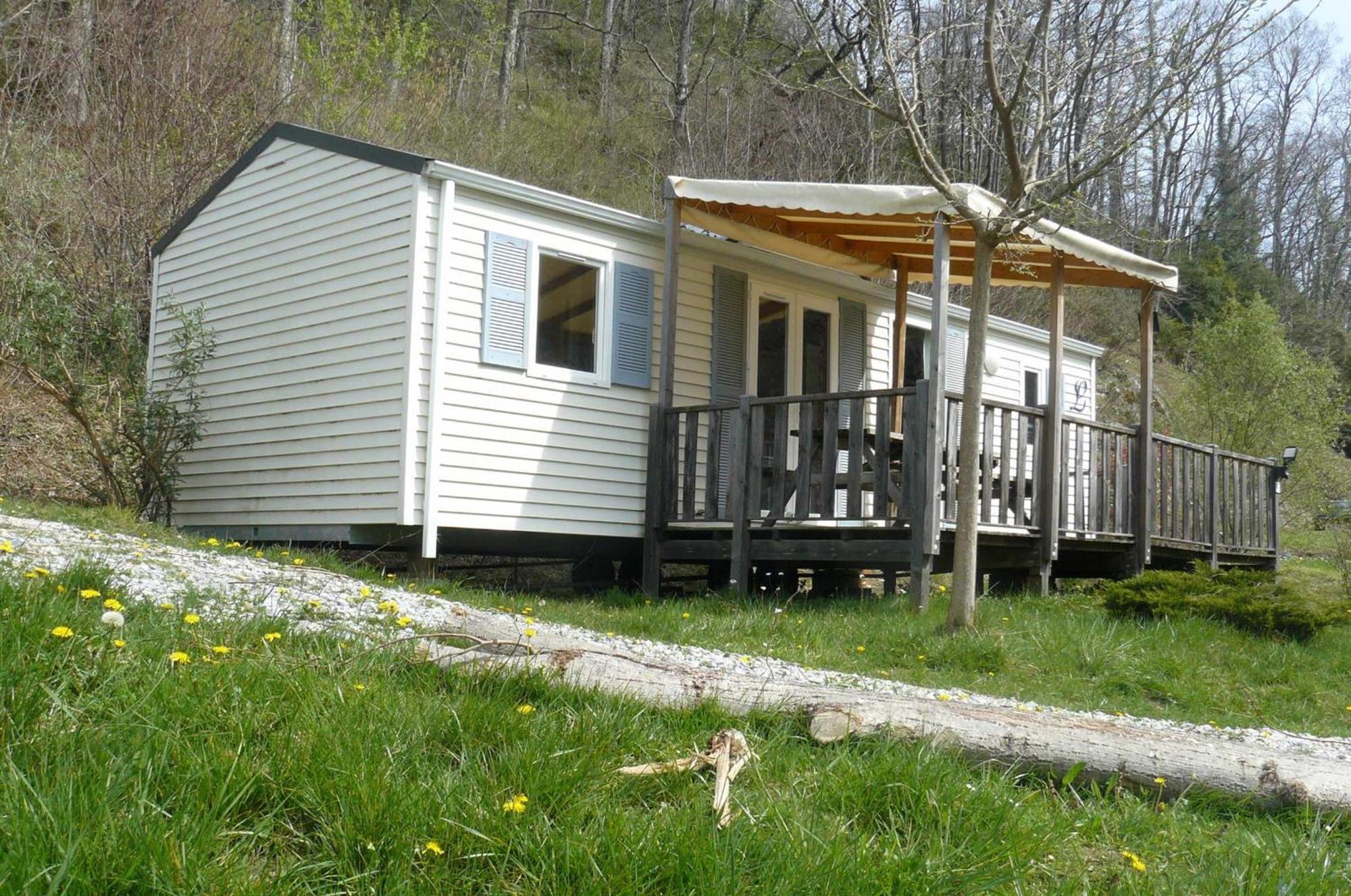 Camping Le Rey Louvie Juzon Camera foto