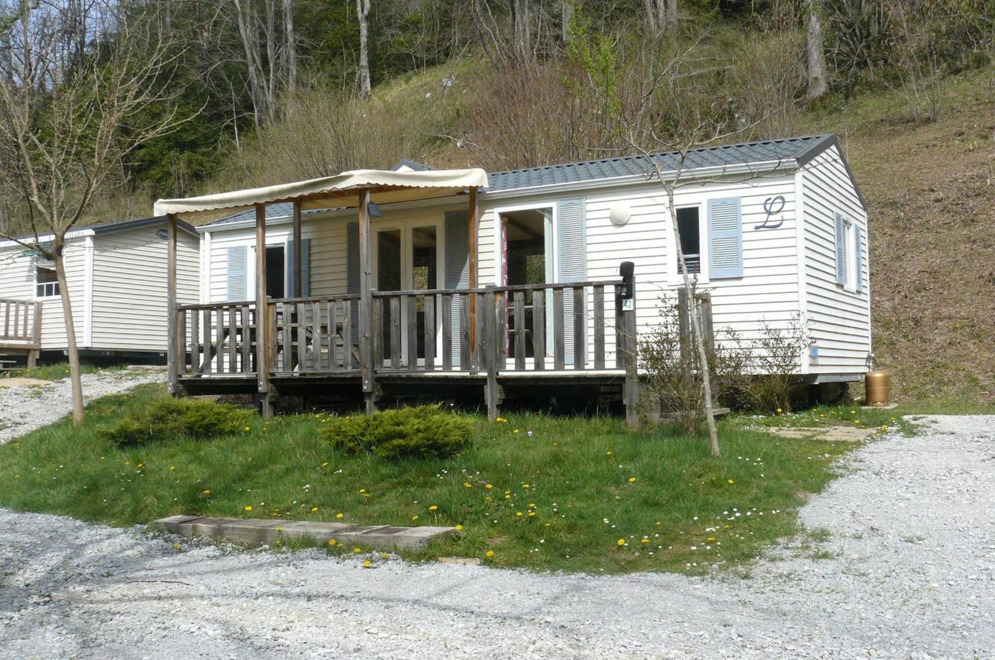 Camping Le Rey Louvie Juzon Camera foto